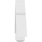 Ekena Millwork Davenport Architectural Grade PVC Gable Bracket, 60"W x 15"H x 4"D x 6"F, 6/12 Pitch GBP060X15X0406DAV00 - alternate 4